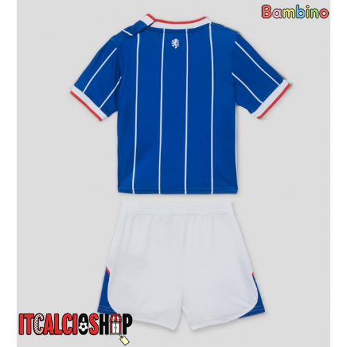 Rangers Prima Maglia Bambino 2026-27 Manica Corta (+ Pantaloni corti)